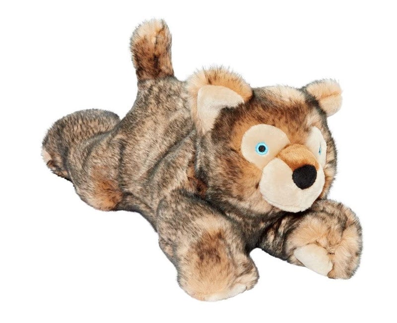 Fluff & Tuff Lobo Wolf Pup Plush Dog Toy,All Breed Sizes - Image 1